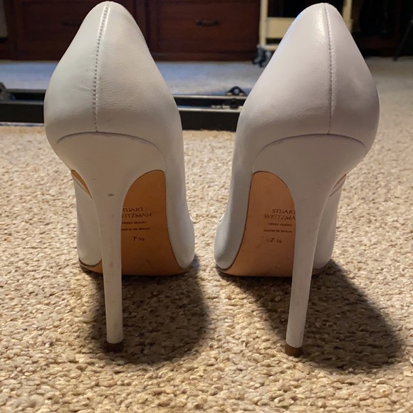 Stuart Weitzman The ANNY 105 Aqua Ice Nappa - Picture 3 of 4